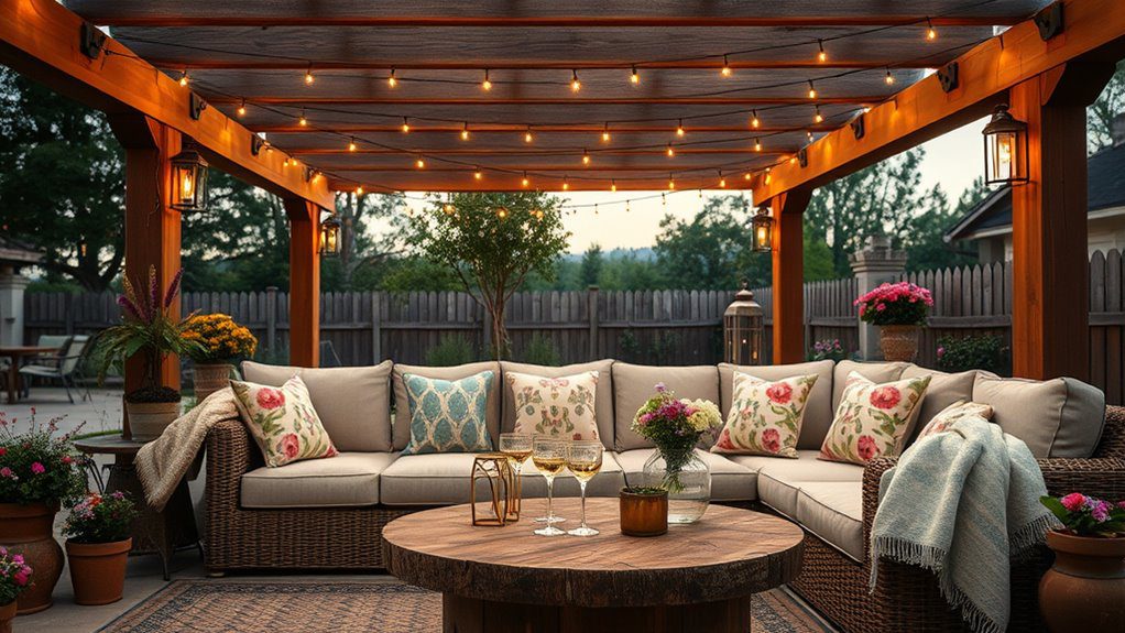 inviting atmosphere with comfort