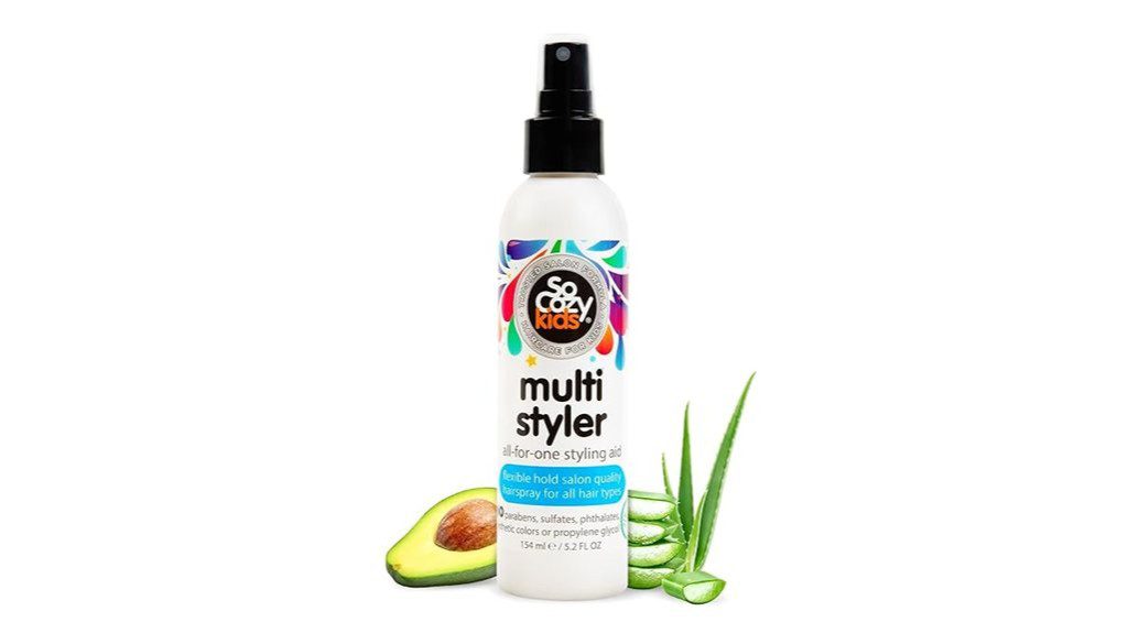 kids hair styling spray