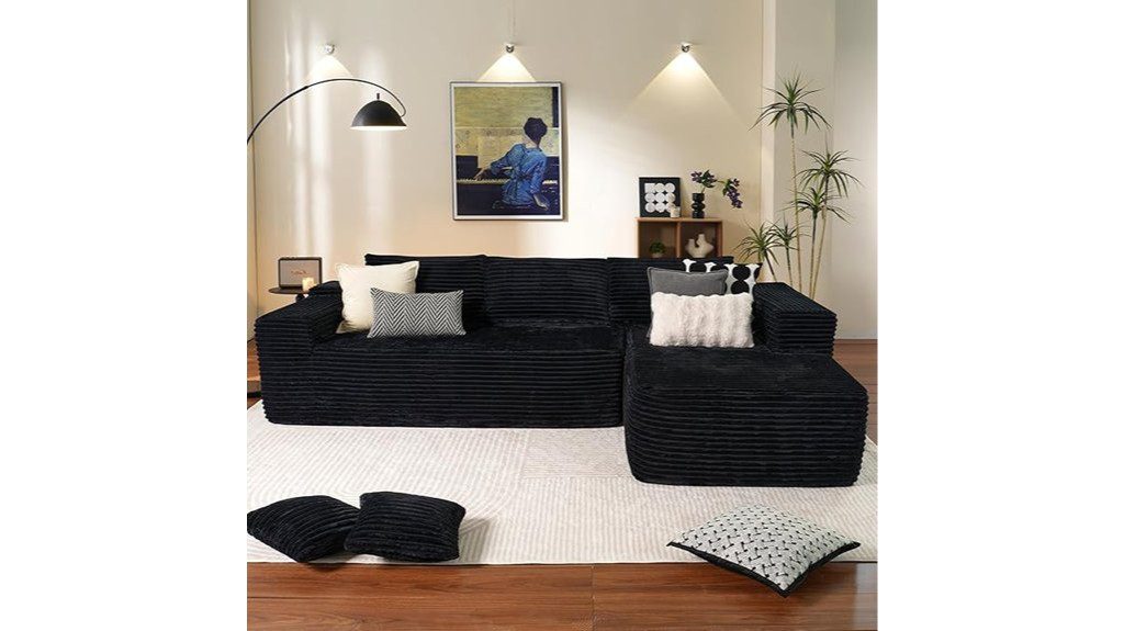 l shape sectional couch design