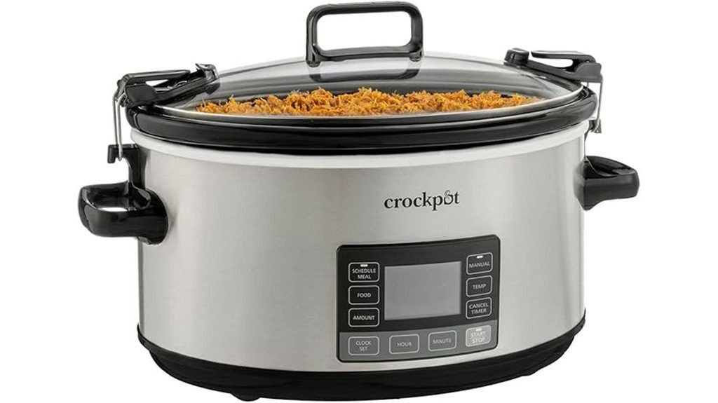 large programmable slow cooker