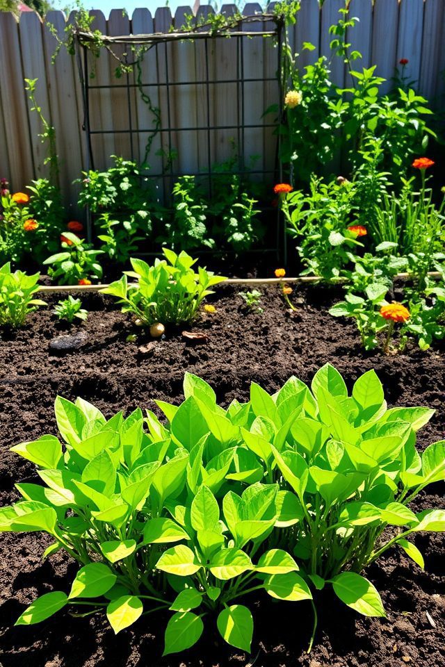 layered raised garden beds