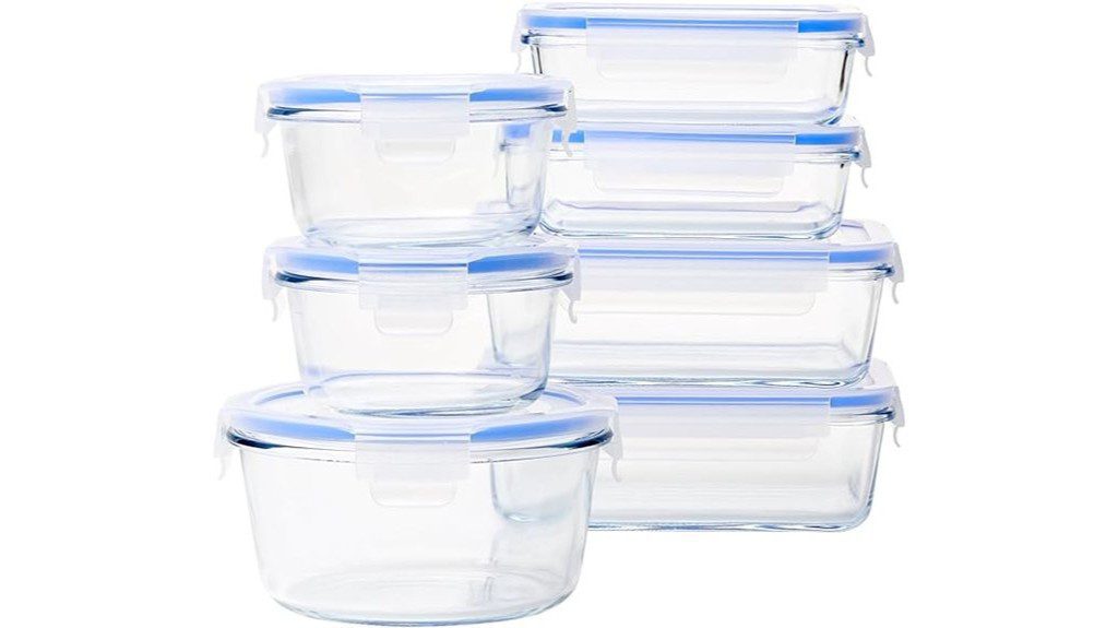 leak proof glass food containers