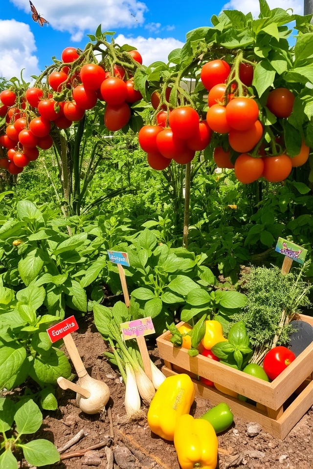 learn gardening with pizza