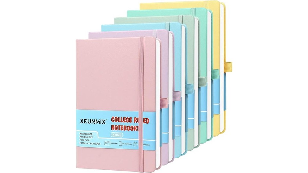 lined notebooks for work