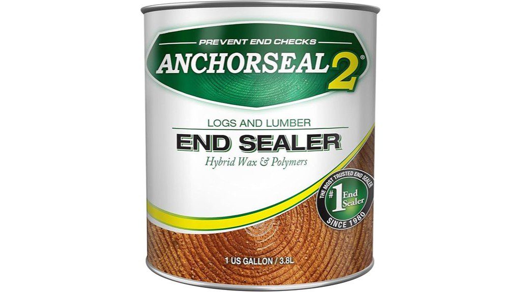 log end grain sealer