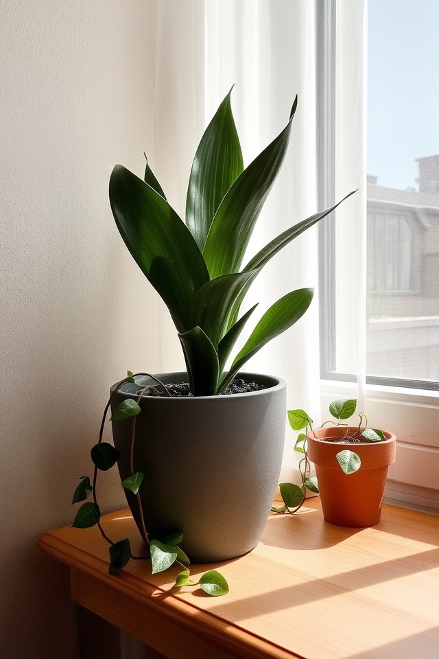 low maintenance air purifying plants