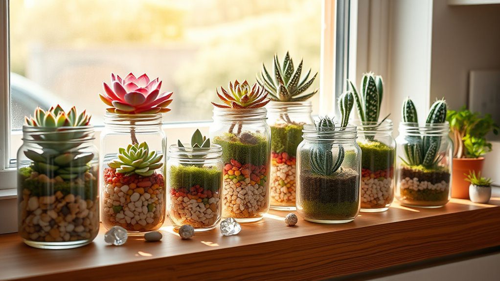 low maintenance kitchen greenery