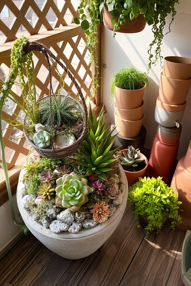 low maintenance succulent arrangements