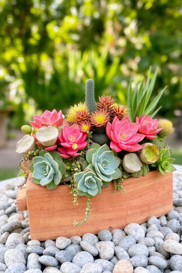 low maintenance succulent gardens