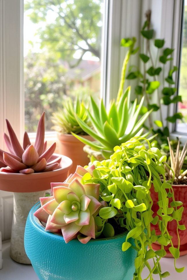 low maintenance succulent oasis