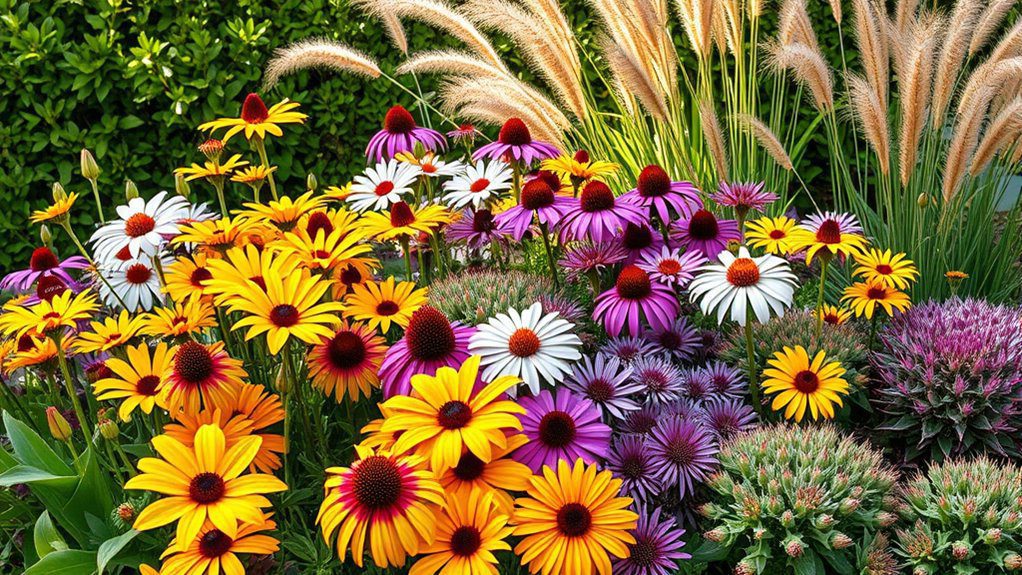 low maintenance vibrant garden blooms