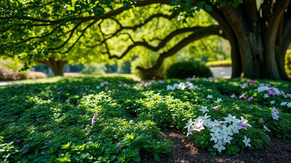 low maintenance weed suppressing ground cover