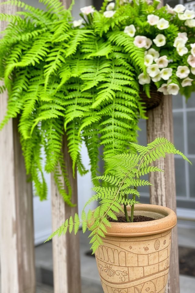 lush entrance plant options