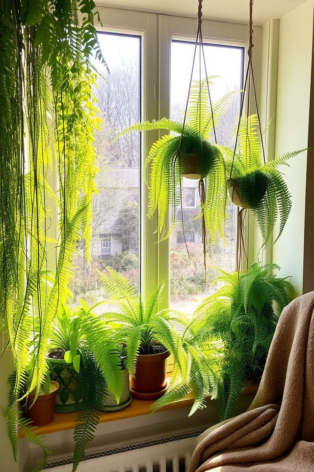 lush ferns for bright spaces