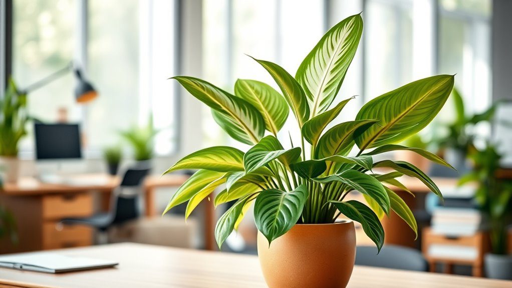 lush foliage indirect light