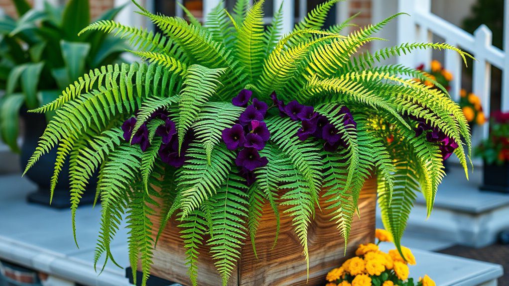 lush greenery for entryways