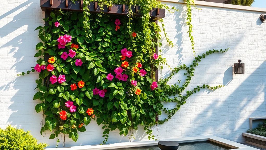 lush living wall aesthetics