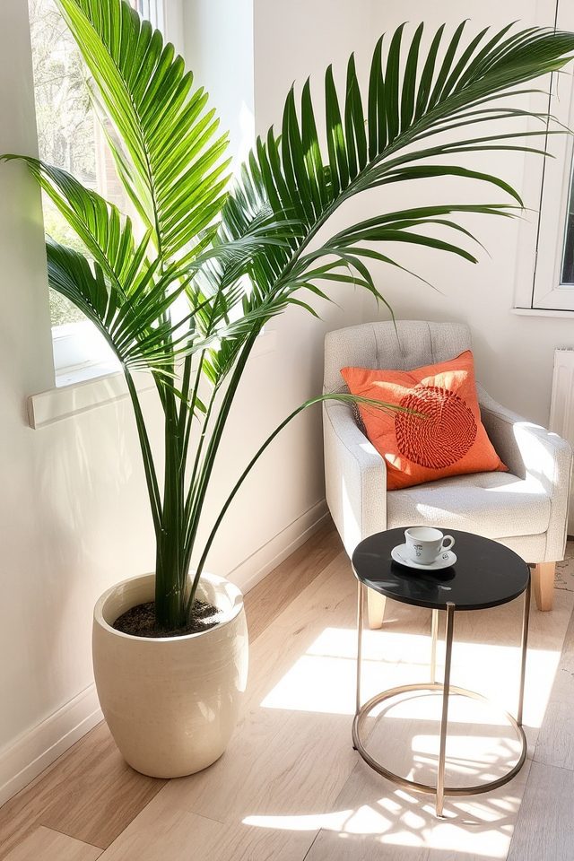 lush low maintenance indoor palm
