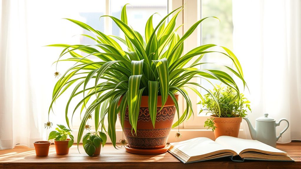 lush low maintenance kitchen plant