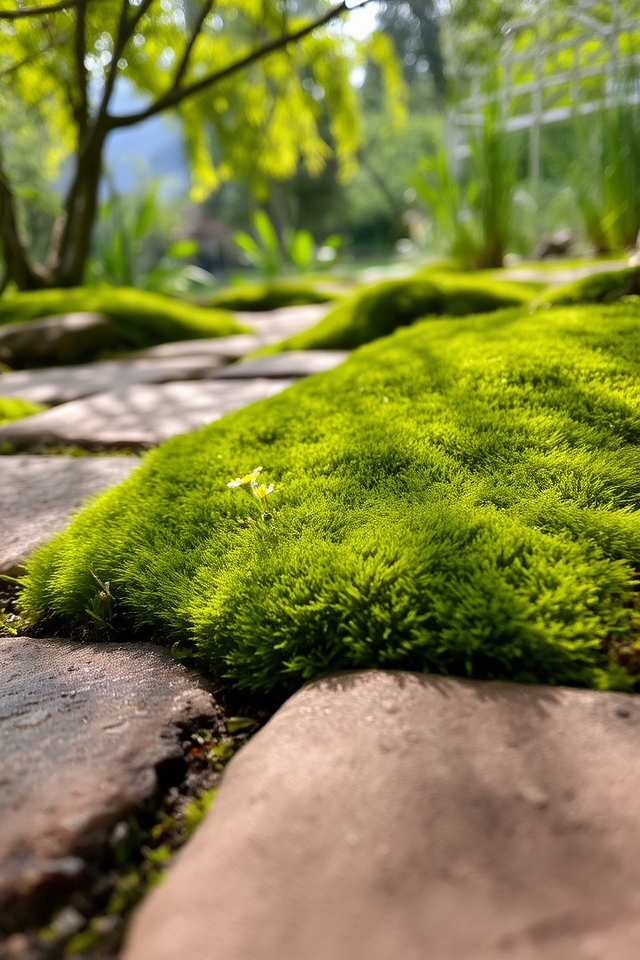 lush low maintenance moss options