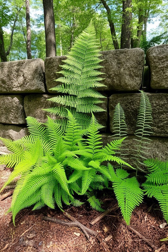 lush shade loving fern varieties