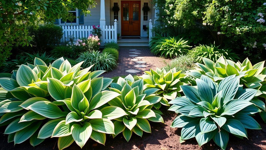 lush shade loving perennials