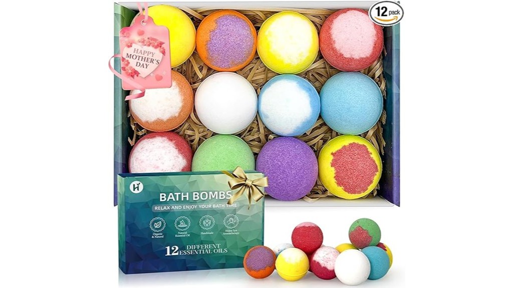 luxury bath bomb collection
