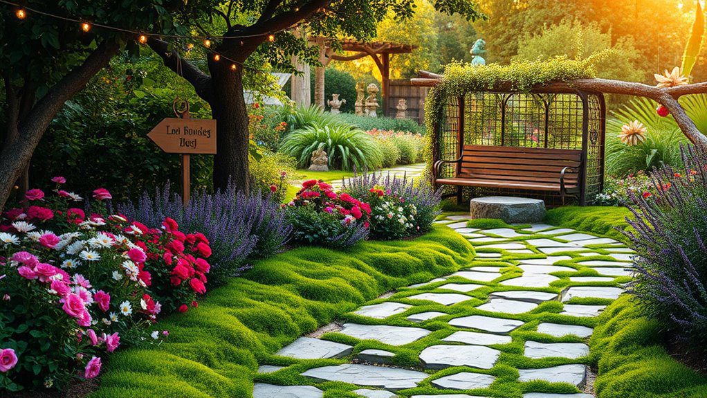 magical garden exploration pathways