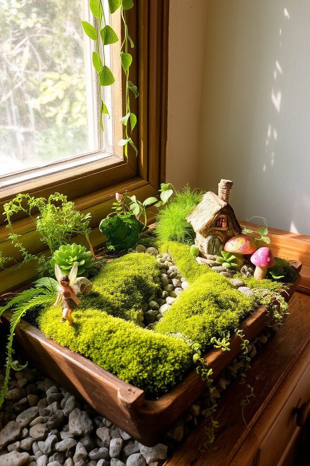 magical indoor fairy garden