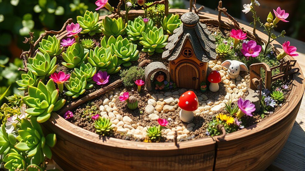 magical miniature garden creation
