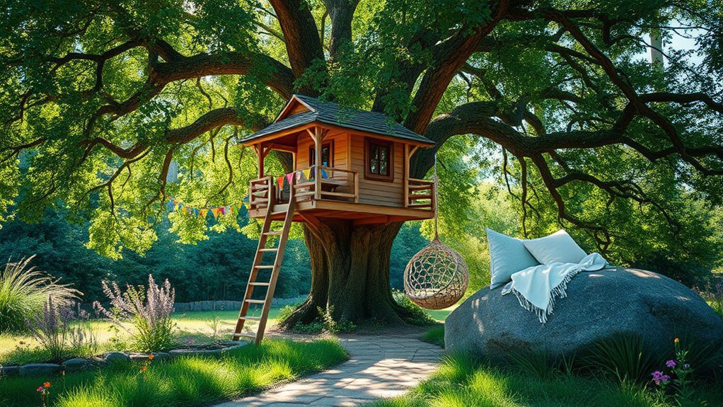 magical outdoor play space