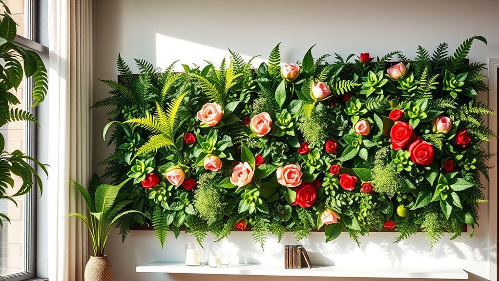 maintenance free vertical greenery