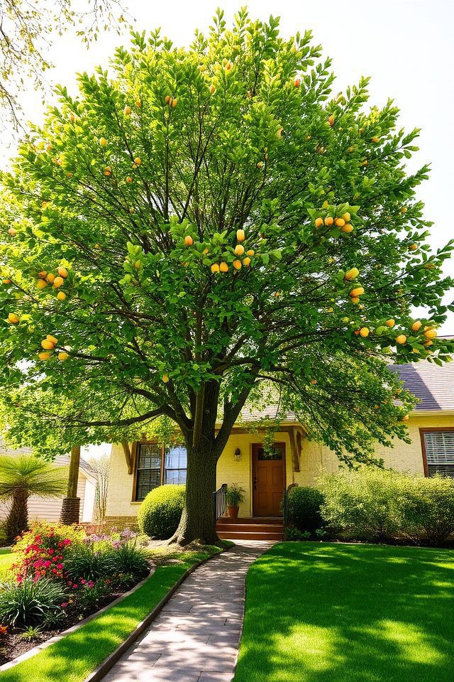 majestic tulip shaped tree