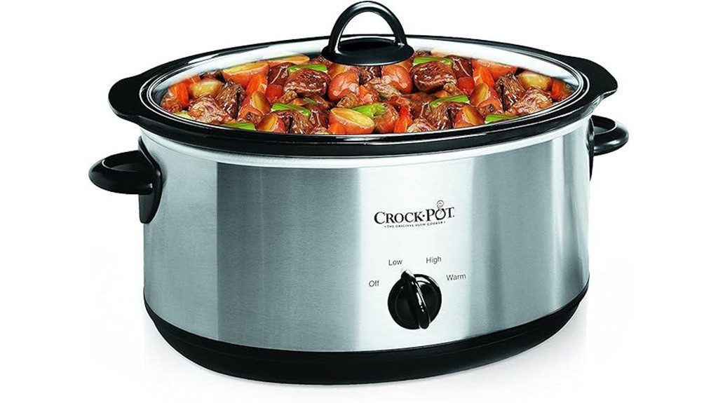 manual slow cooker oval