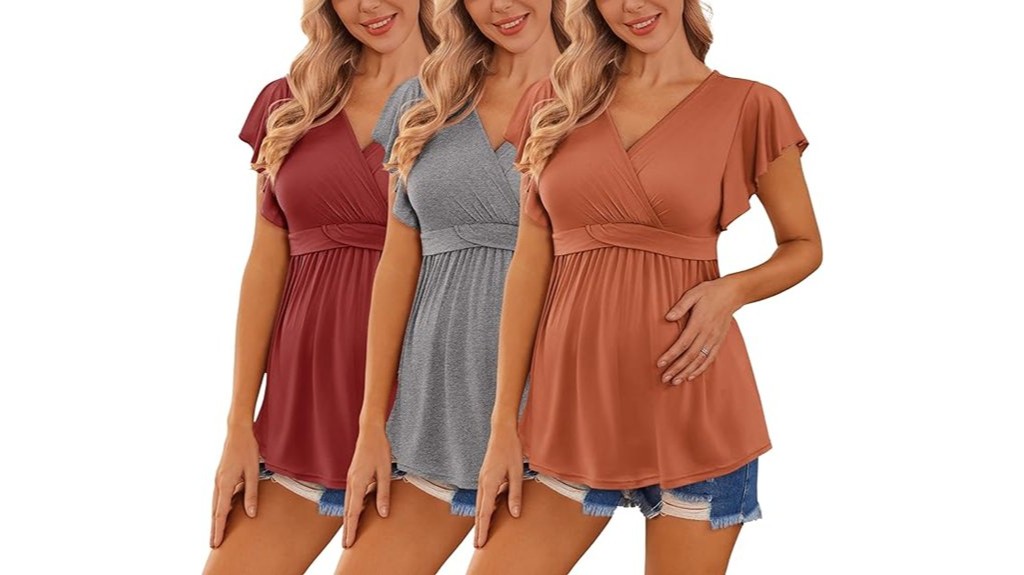 maternity nursing tops pack