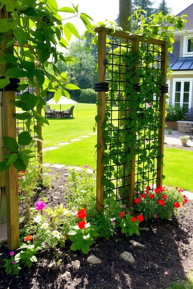 maximize garden space vertically