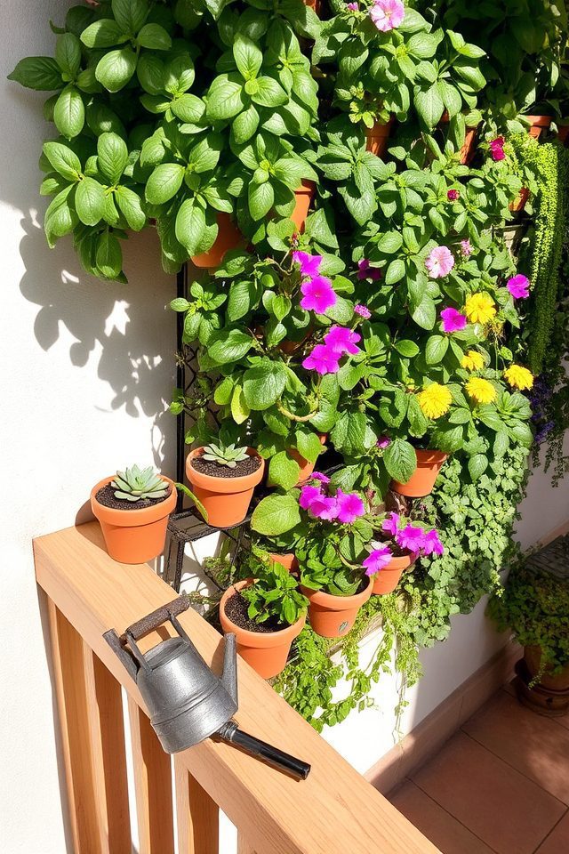 maximize space with greenery