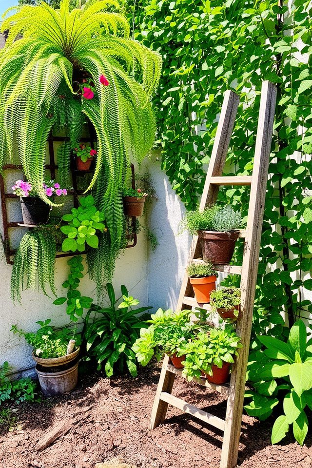 maximize space with greenery