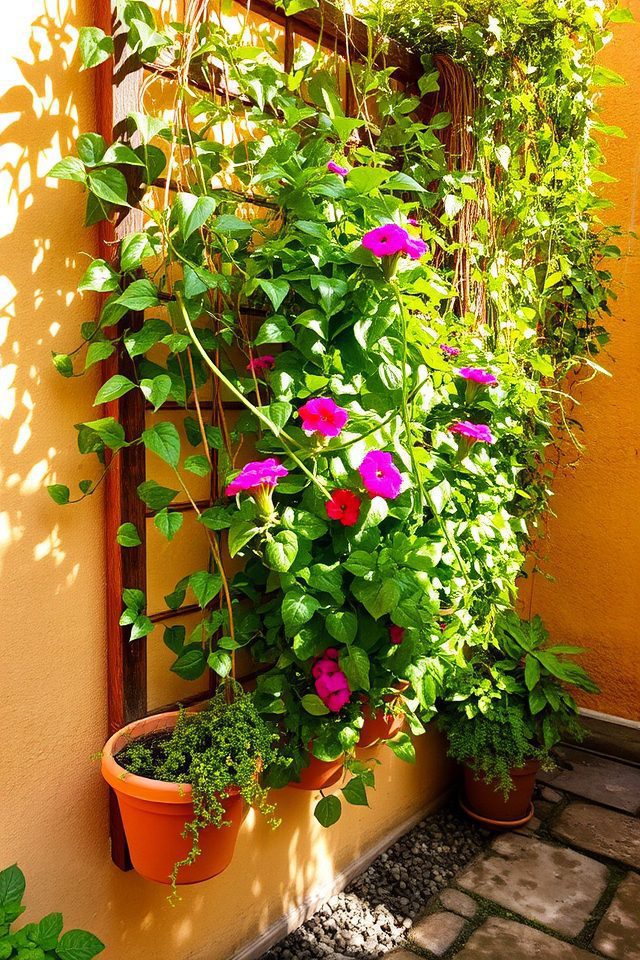 maximize space with greenery