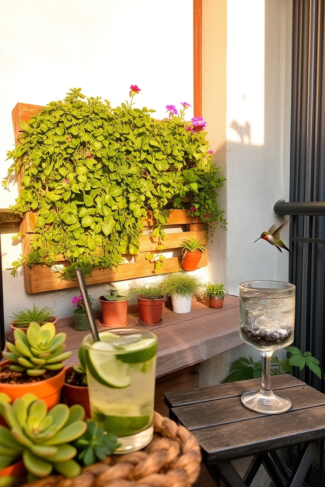 maximize space with greenery