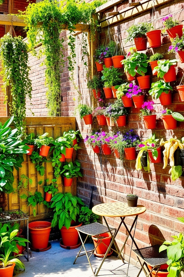 maximize space with vertical gardening