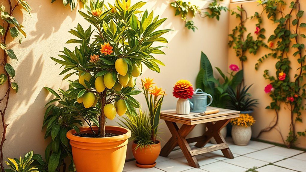maximize sunlight for mangoes
