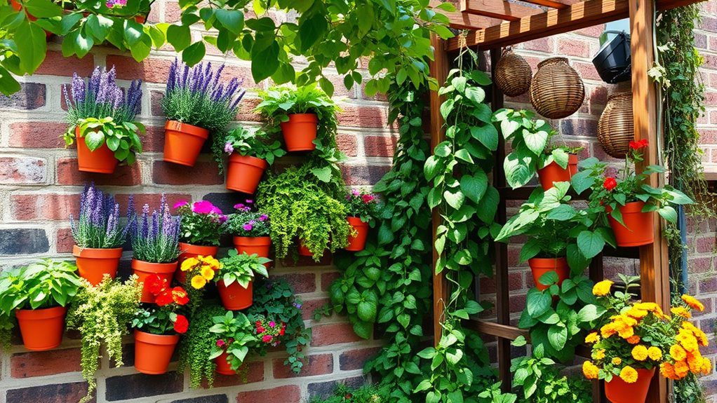 maximizing space with greenery