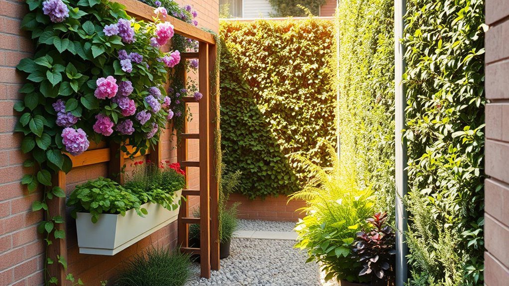 maximizing vertical garden space