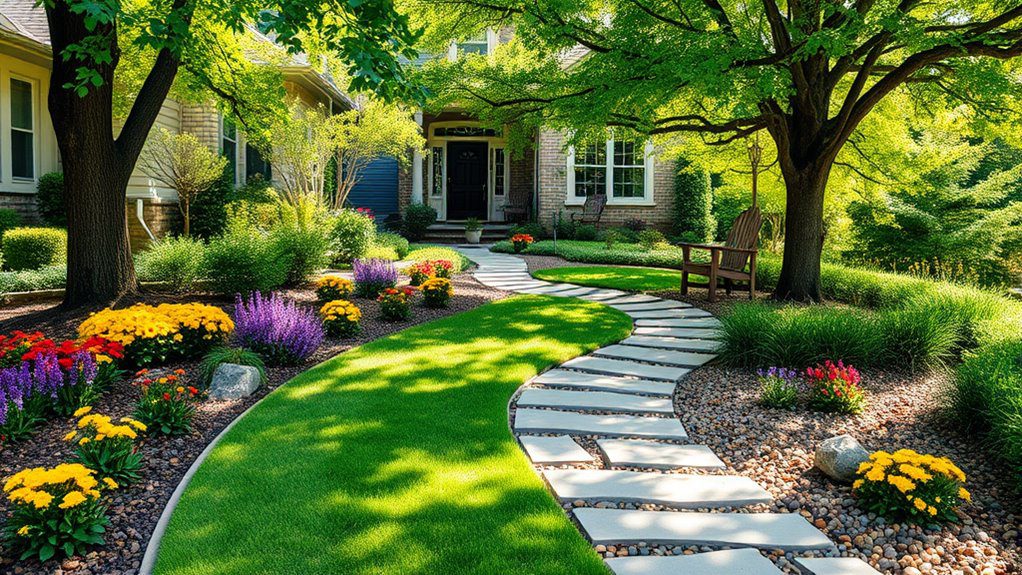 meandering pathways enhance appeal