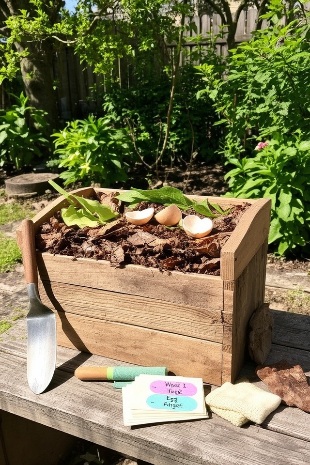 mini compost bin project