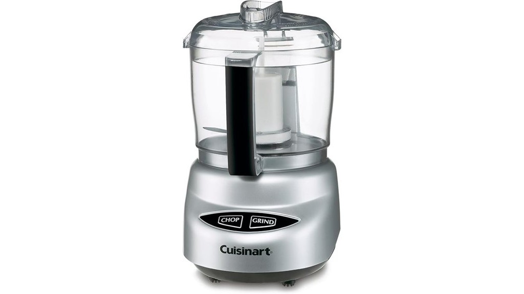 mini food processor chrome