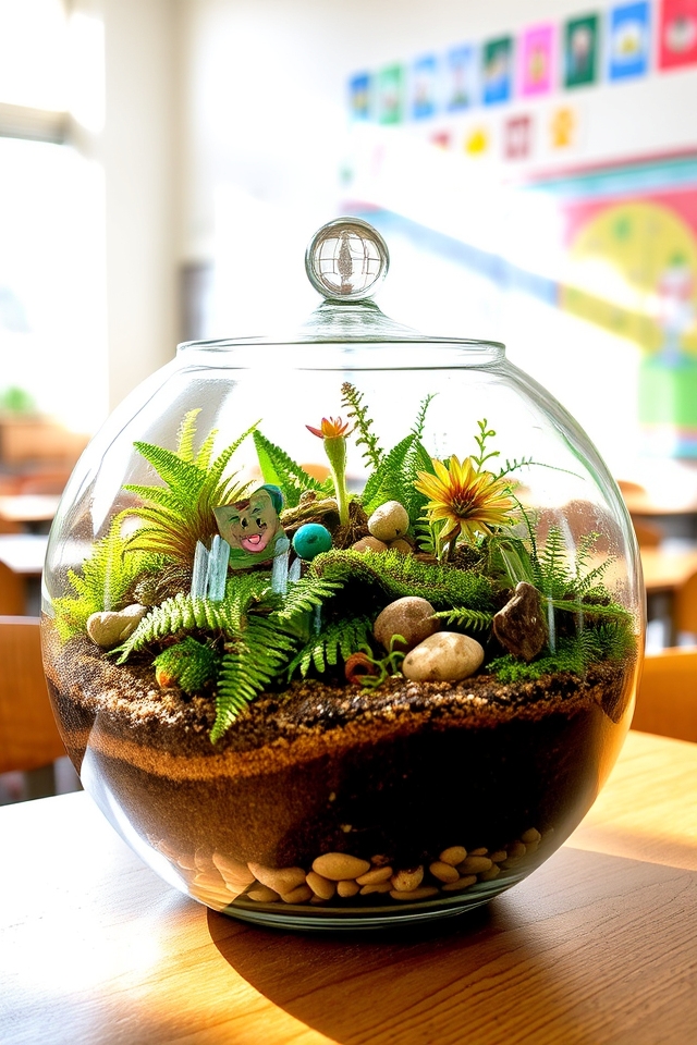 miniature glass garden project