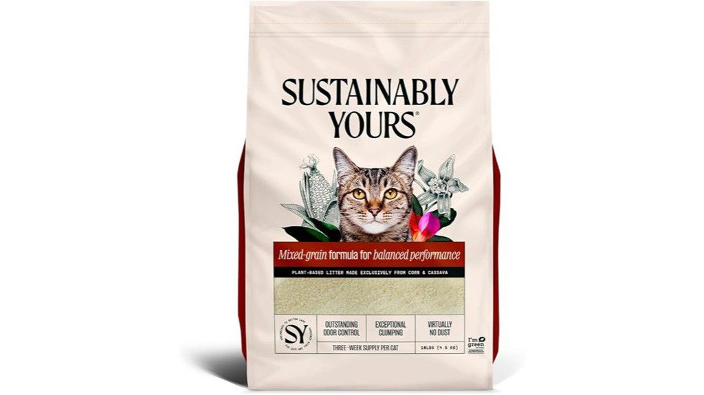 mixed grain cat litter