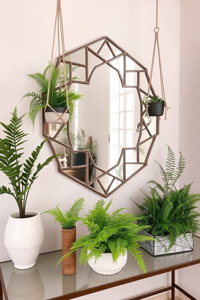 modern decor with nature